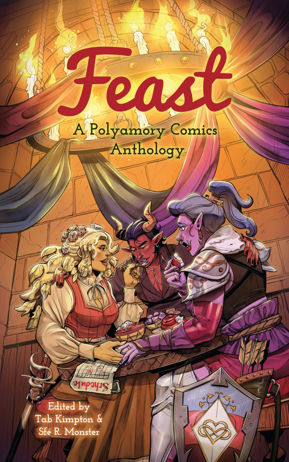 Feast: a Polyamory Comic Anthology - Tab Artemis Kimpton