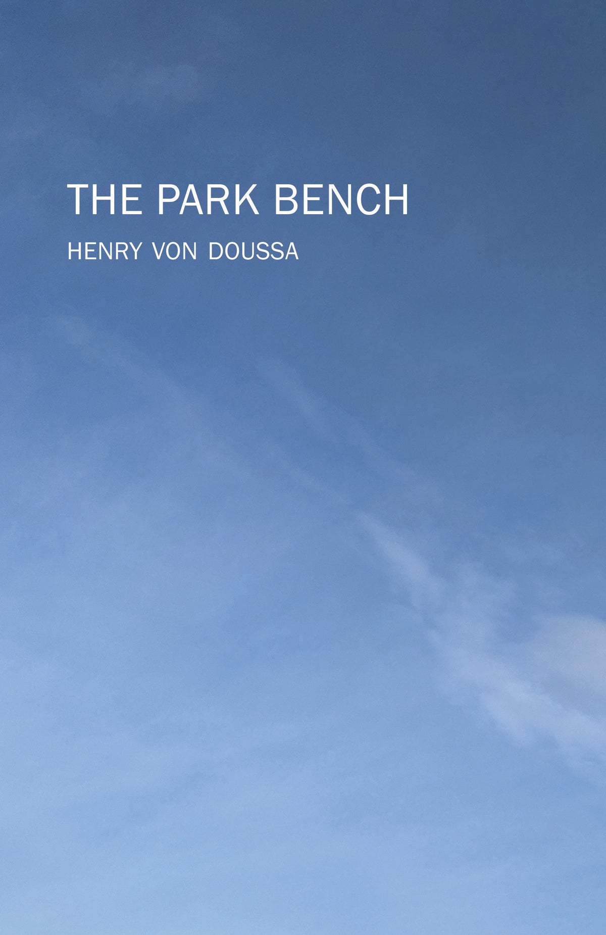 The Park Bench - Henry von Doussa